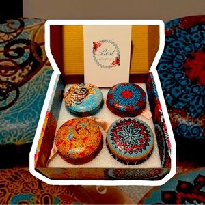 Candles 4-Pack Soy with Essential Oils